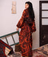 Printed Frill Line Short Jacket